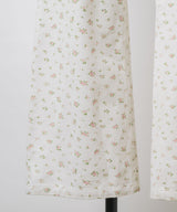 【GIUNON】side belt flower pants / サイドベルトフラワーパンツ