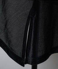 【予約開始待ち】2wayシアーベロアアシンメトリーTOPS