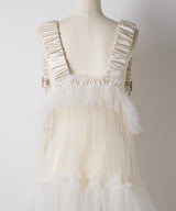 【再入荷予約】【REVIVAL】【J1U by LA BELLE ETUDE】シースルーボリュームチュールデザインジレ