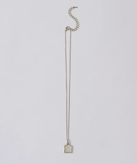 【GIUNON】square motif necklace / スクエアモチーフネックレス