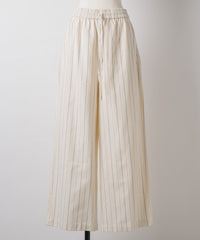 【GIUNON】piping pocket stripe pants / パイピングポケットストライプパンツ