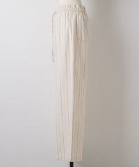 【GIUNON】piping pocket stripe pants / パイピングポケットストライプパンツ