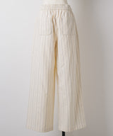 【GIUNON】piping pocket stripe pants / パイピングポケットストライプパンツ