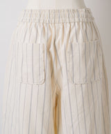 【GIUNON】piping pocket stripe pants / パイピングポケットストライプパンツ