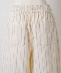 【GIUNON】piping pocket stripe pants / パイピングポケットストライプパンツ