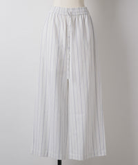 【GIUNON】piping pocket stripe pants / パイピングポケットストライプパンツ