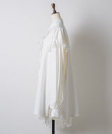 【予約10%OFF】【J1U by LA BELLE ETUDE】レトロレースアシメデザインシャツ