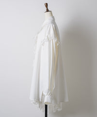 【予約10%OFF】【J1U by LA BELLE ETUDE】レトロレースアシメデザインシャツ