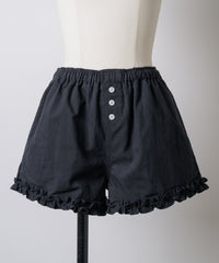 【GIUNON】hem frill short pants / ヘムフリルショートパンツ