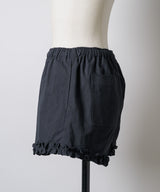 【GIUNON】hem frill short pants / ヘムフリルショートパンツ