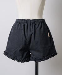 【GIUNON】hem frill short pants / ヘムフリルショートパンツ