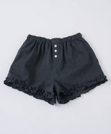【GIUNON】hem frill short pants / ヘムフリルショートパンツ