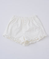 【GIUNON】hem frill short pants / ヘムフリルショートパンツ