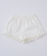 【GIUNON】hem frill short pants / ヘムフリルショートパンツ