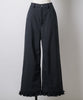 【GIUNON】hem frill wide pants / ヘムフリルワイドパンツ