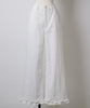 【GIUNON】hem frill wide pants / ヘムフリルワイドパンツ