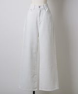【GIUNON】back belt adjustable denim / バックベルトアジャスタブルデニム
