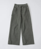 【GIUNON】back belt adjustable denim / バックベルトアジャスタブルデニム