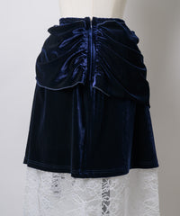 【予約開始待ち】【J1U by LA BELLE ETUDE】2wayベロアリボンラップレースSET