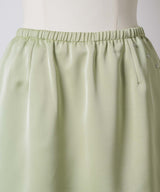 【GIUNON】satin lace mini skirt /  サテンレースミニスカート