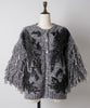 【予約】【TEN by LA BELLE ETUDE】レース刺繍MIXモチーフ×ループフリンジニットカーディガン
