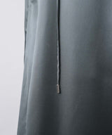 【yae】Ballon hem satin dress