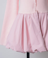【予約10%OFFF】【J1U by LA BELLE ETUDE】ペプラムカーディガン