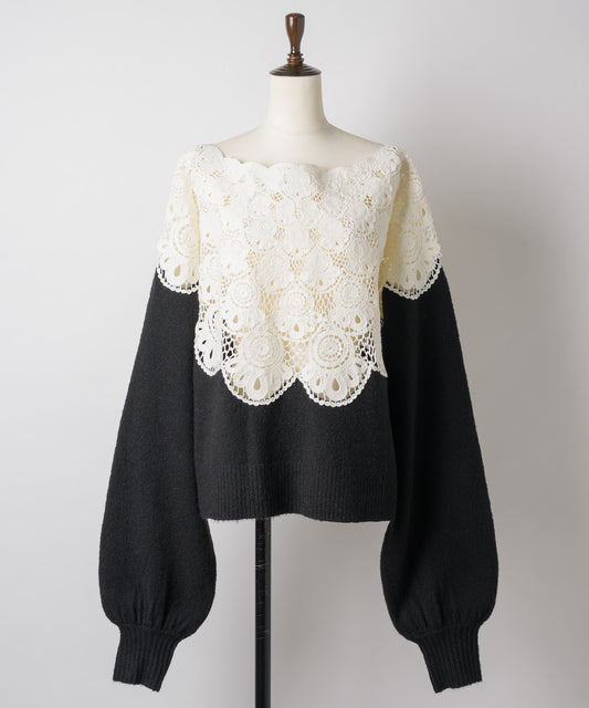 【予約】【TEN. by LA BELLE ETUDE】Centripetal crochet kint