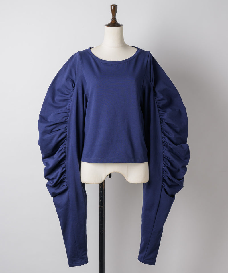 【予約】ボリュームデザインギャザーTOPS