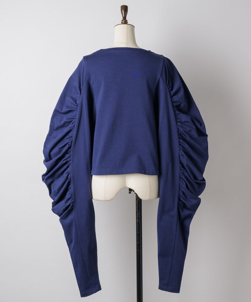 【予約】ボリュームデザインギャザーTOPS