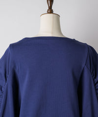 【予約】ボリュームデザインギャザーTOPS