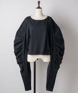 【予約】ボリュームデザインギャザーTOPS