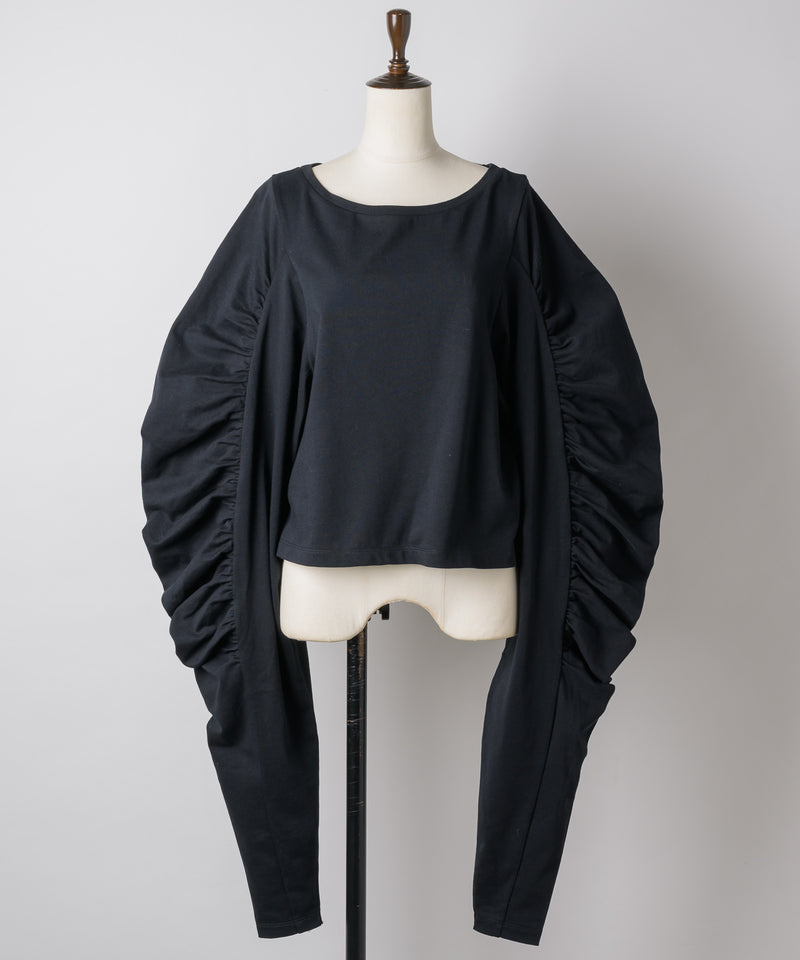 【予約】ボリュームデザインギャザーTOPS