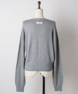 【GIUNON】flower knit cardigan / フラワーニットカーディガン