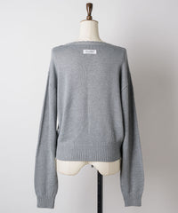 【GIUNON】flower knit cardigan / フラワーニットカーディガン