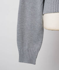 【GIUNON】flower knit cardigan / フラワーニットカーディガン