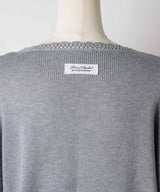 【GIUNON】flower knit cardigan / フラワーニットカーディガン