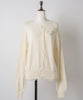 【GIUNON】flower knit cardigan / フラワーニットカーディガン