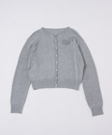 【GIUNON】flower knit cardigan / フラワーニットカーディガン