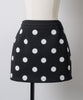 【GIUNON】dot bonding mini skirt / ドットボンディングミニスカート