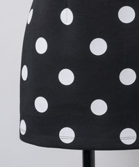 【GIUNON】dot bonding mini skirt / ドットボンディングミニスカート