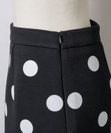 【GIUNON】dot bonding mini skirt / ドットボンディングミニスカート