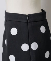 【GIUNON】dot bonding mini skirt / ドットボンディングミニスカート