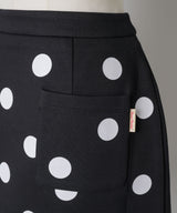 【GIUNON】dot bonding mini skirt / ドットボンディングミニスカート