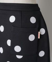 【GIUNON】dot bonding mini skirt / ドットボンディングミニスカート