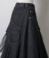 【予約開始待ち】アシンメトリーデザインデニムLily
