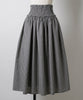 【GIUNON】shirring frill check skirt / シャーリングフリルチェックスカート
