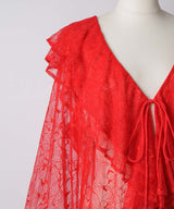 【yae】Lace frills blouse / レースフリルブラウス