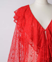 【yae】Lace frills blouse / レースフリルブラウス