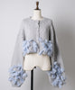 【予約10%OFF】【J1U by LA BELLE ETUDE】manyリボンカーディガン